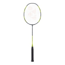 Yonex Rakieta do badmintona ARC Saber 7 Tour (wyważona, średnia) szaro/żółta - naciągnięta -